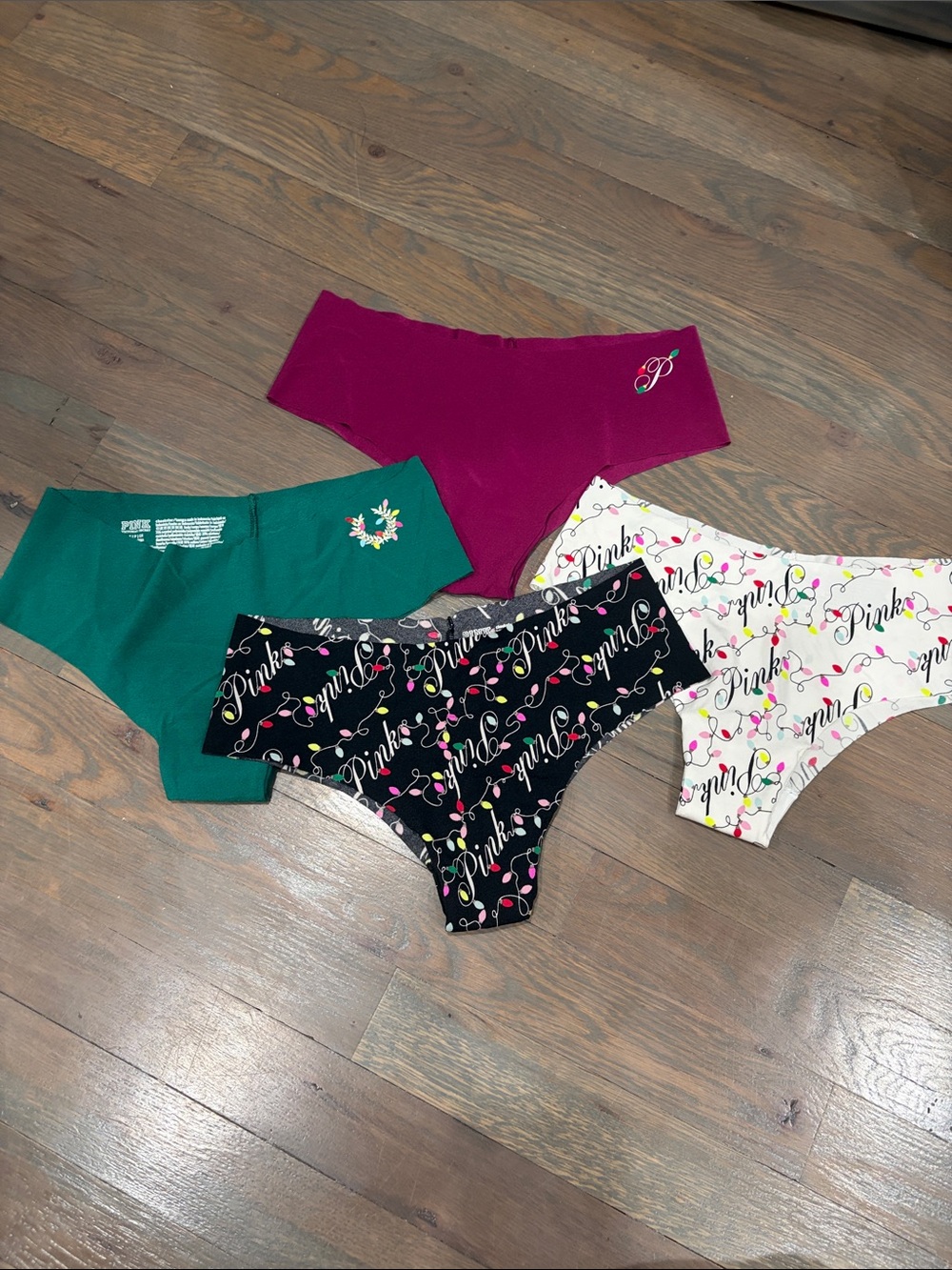 Victoria's Secret PINK Christmas Cheekster Panties - 4